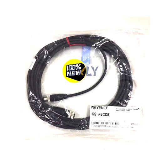 Keyence GS-P8CC5 M12 Connector Extension Cable