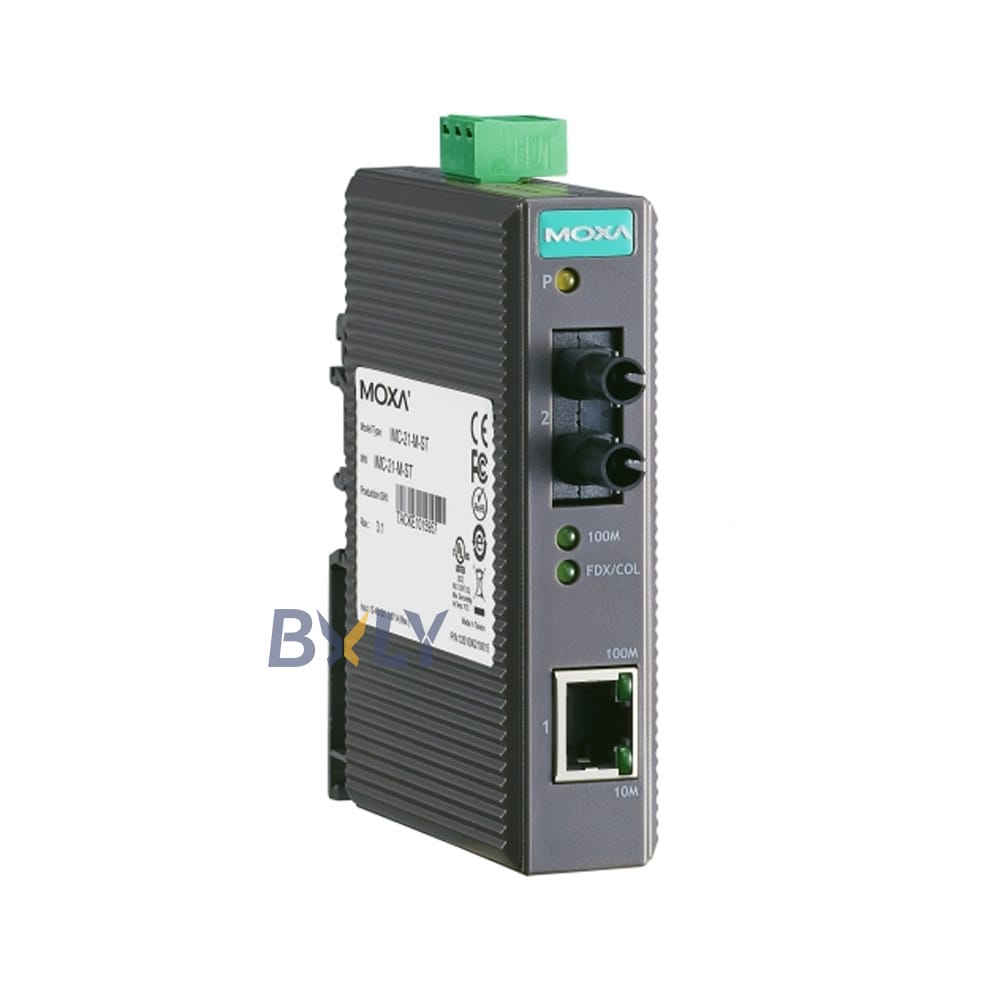 Moxa IMC-21-M-ST Industrial 10/100BaseT(X) to 100BaseFX Media Converter Module