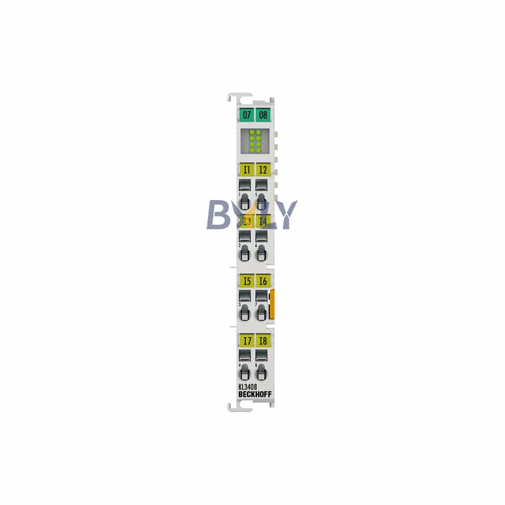 Beckhoff KL3408 Bus Terminal, 8-Channel Analog Input Module