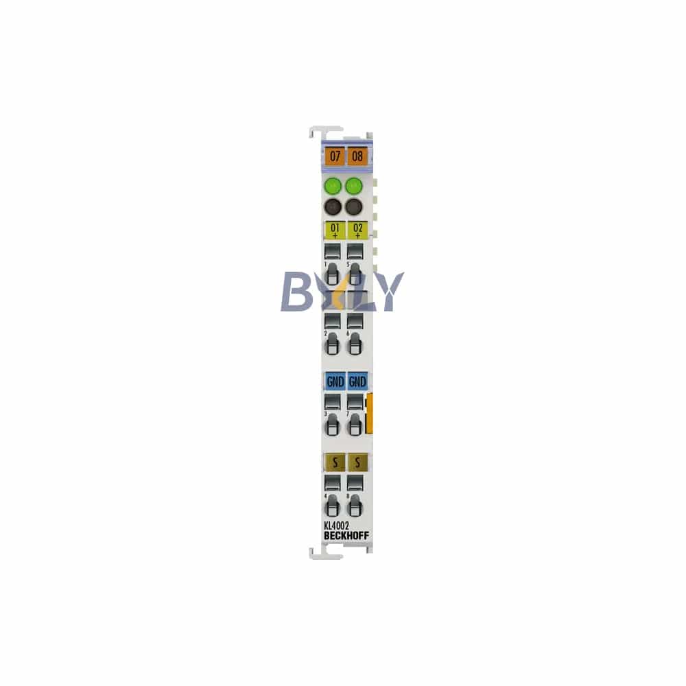 Beckhoff KL4002 Bus Terminal, 2-channel Analog Output Module