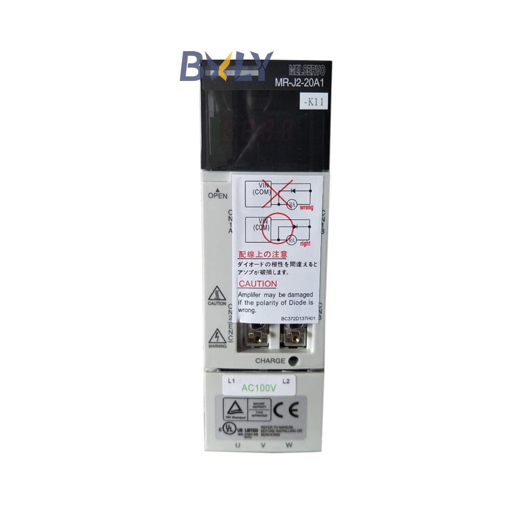 Mitsubishi MR-J2-20A1-K11 MR-J2 Series AC Servo Drive Amplifier