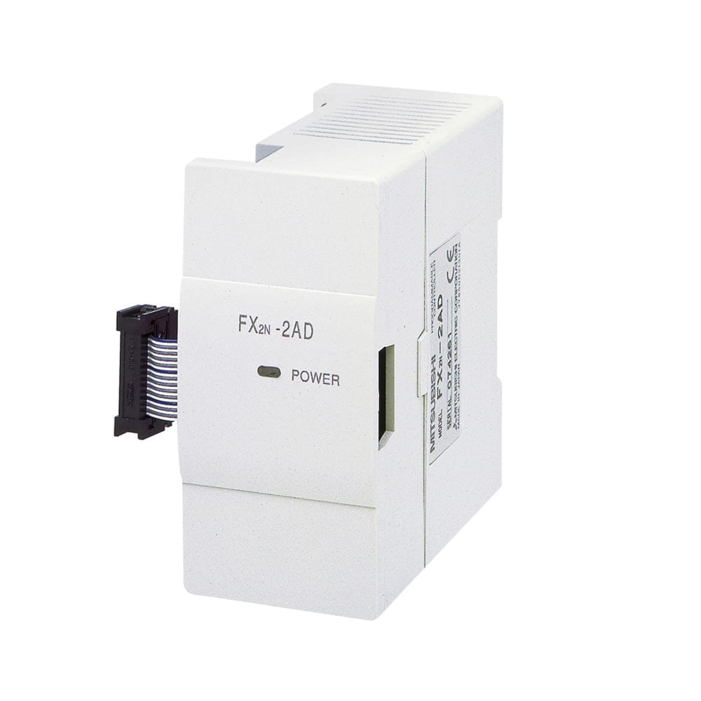 Mitsubishi Melsec-F FX2N Series FX2N-2AD Analog Input Module PLC, 12 bit, 2 Analog Inputs