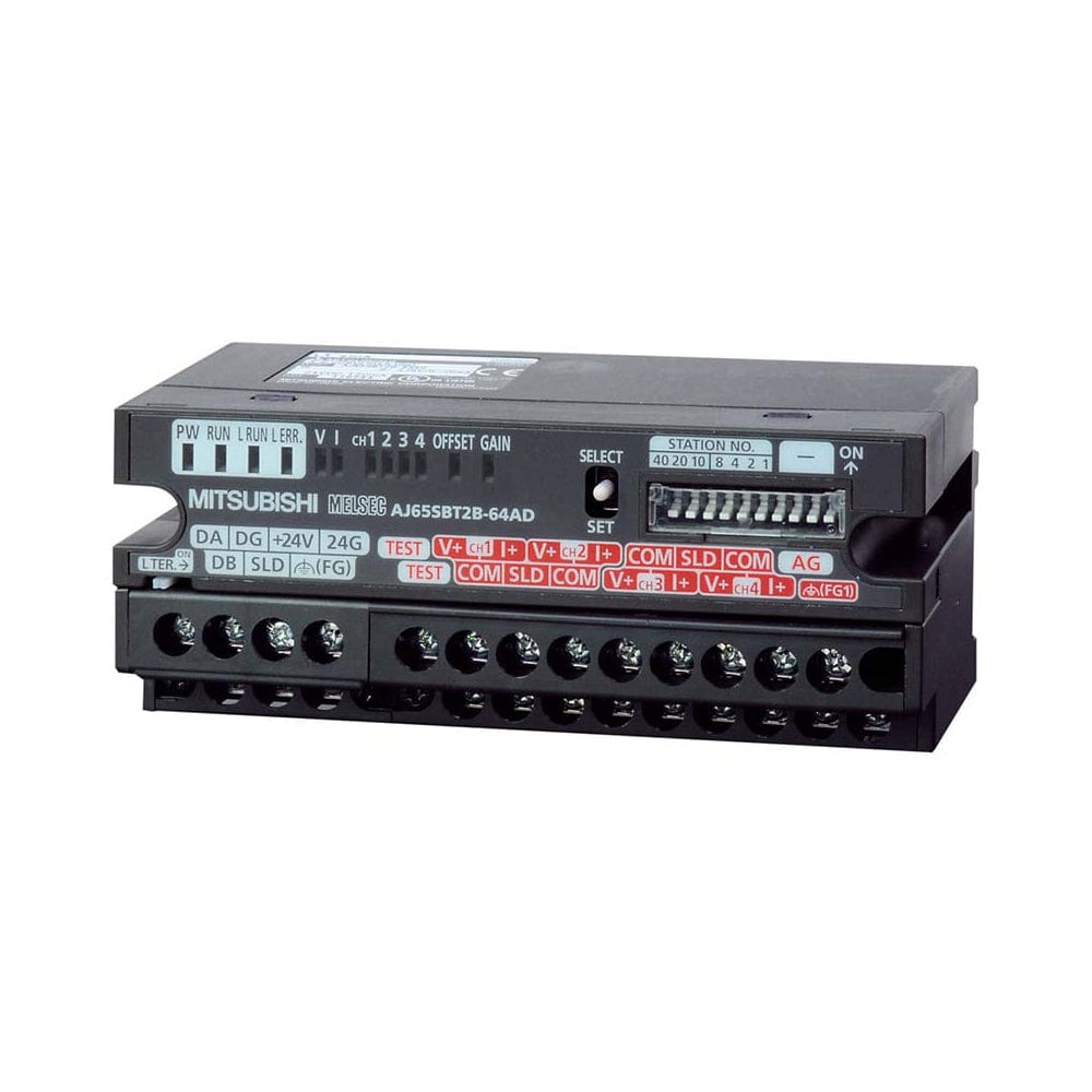 Mitsubishi Melsec A Series PLC AJ65SBT2B-64AD Remote I/O Controller