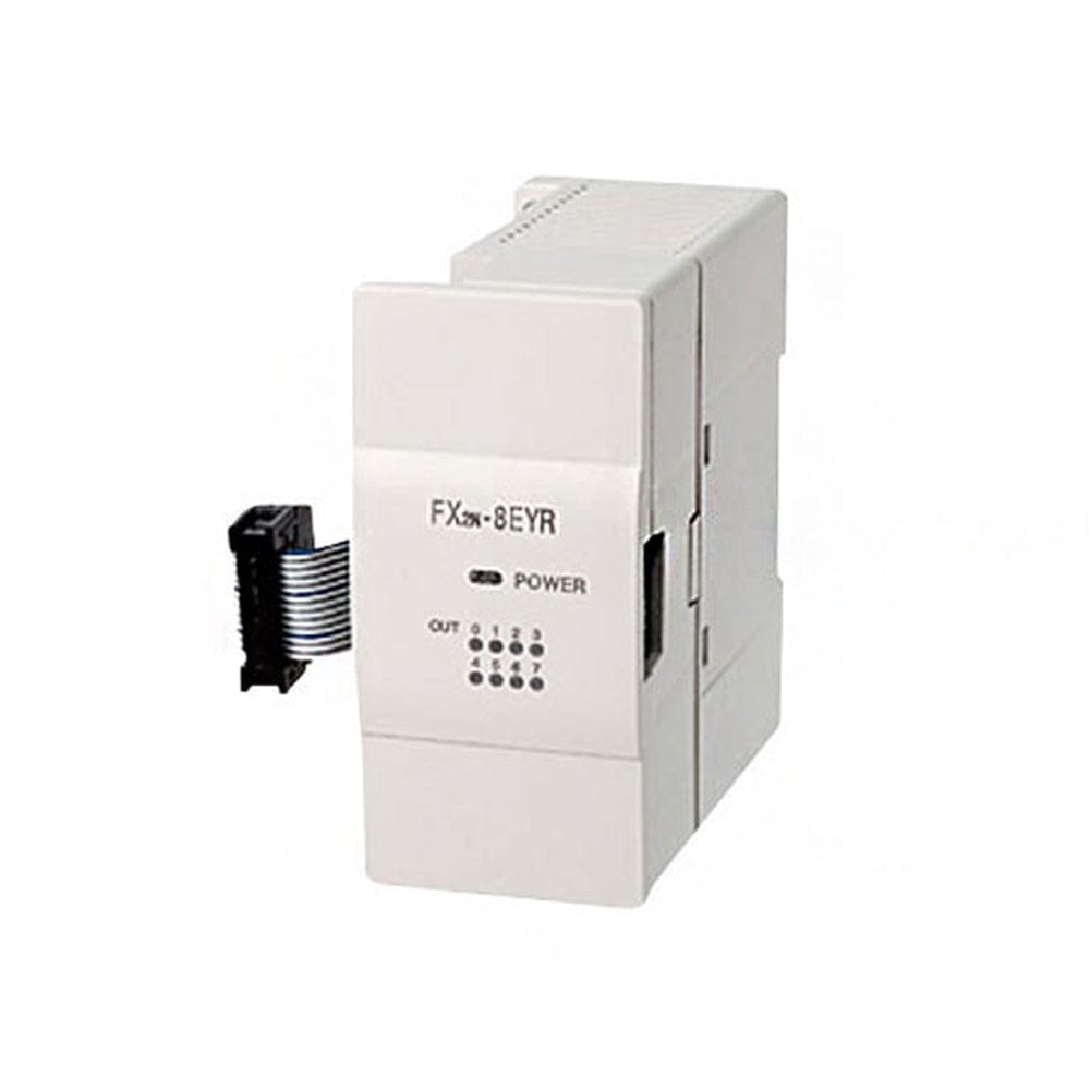 Mitsubishi Melsec-F FX2N Series FX2N-8EYR PLC Modular Extension Unit, 8 Outputs