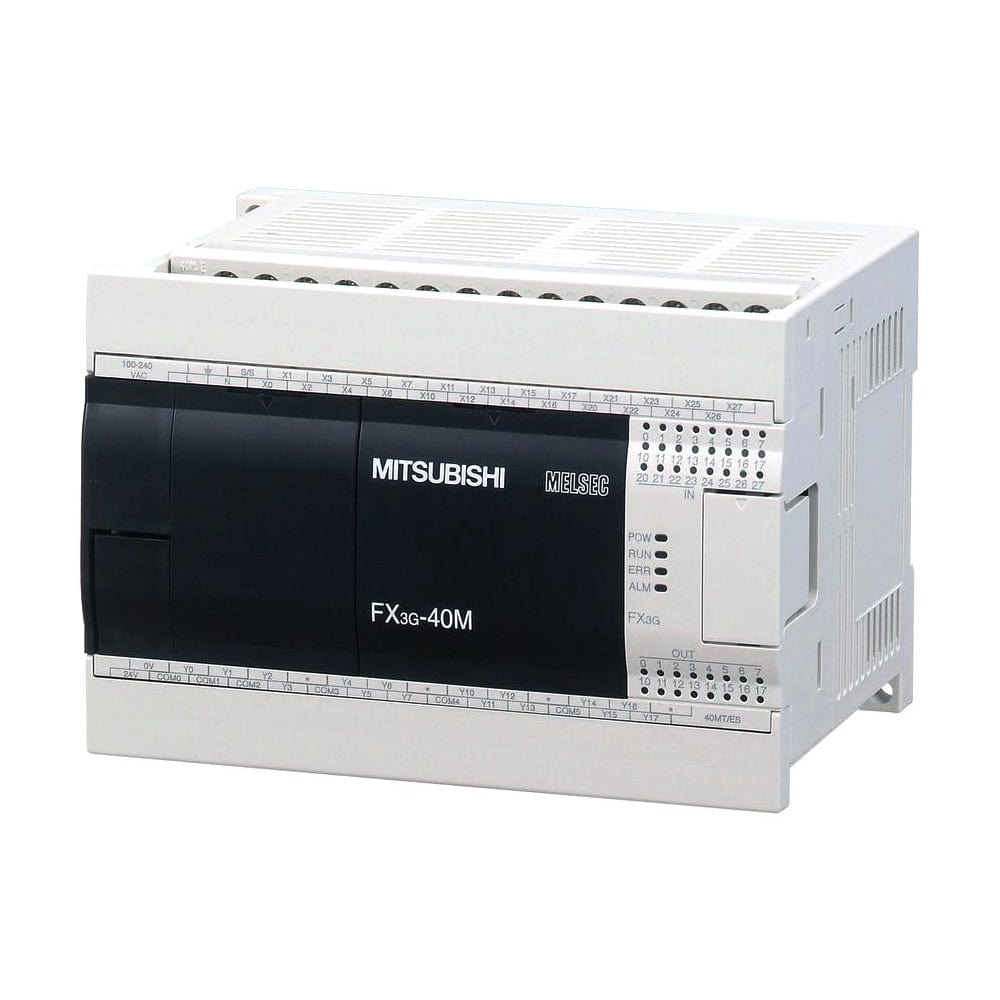 Mitsubishi FX3G-40MR/ES FX3G Base Unit PLC, AC 100-240 V