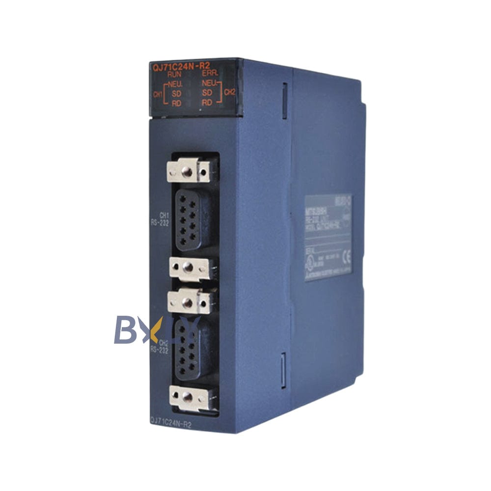 Mitsubishi Melsec Q Series PLC QJ71C24N-R2 RS-232 Serial Communication Module PLC