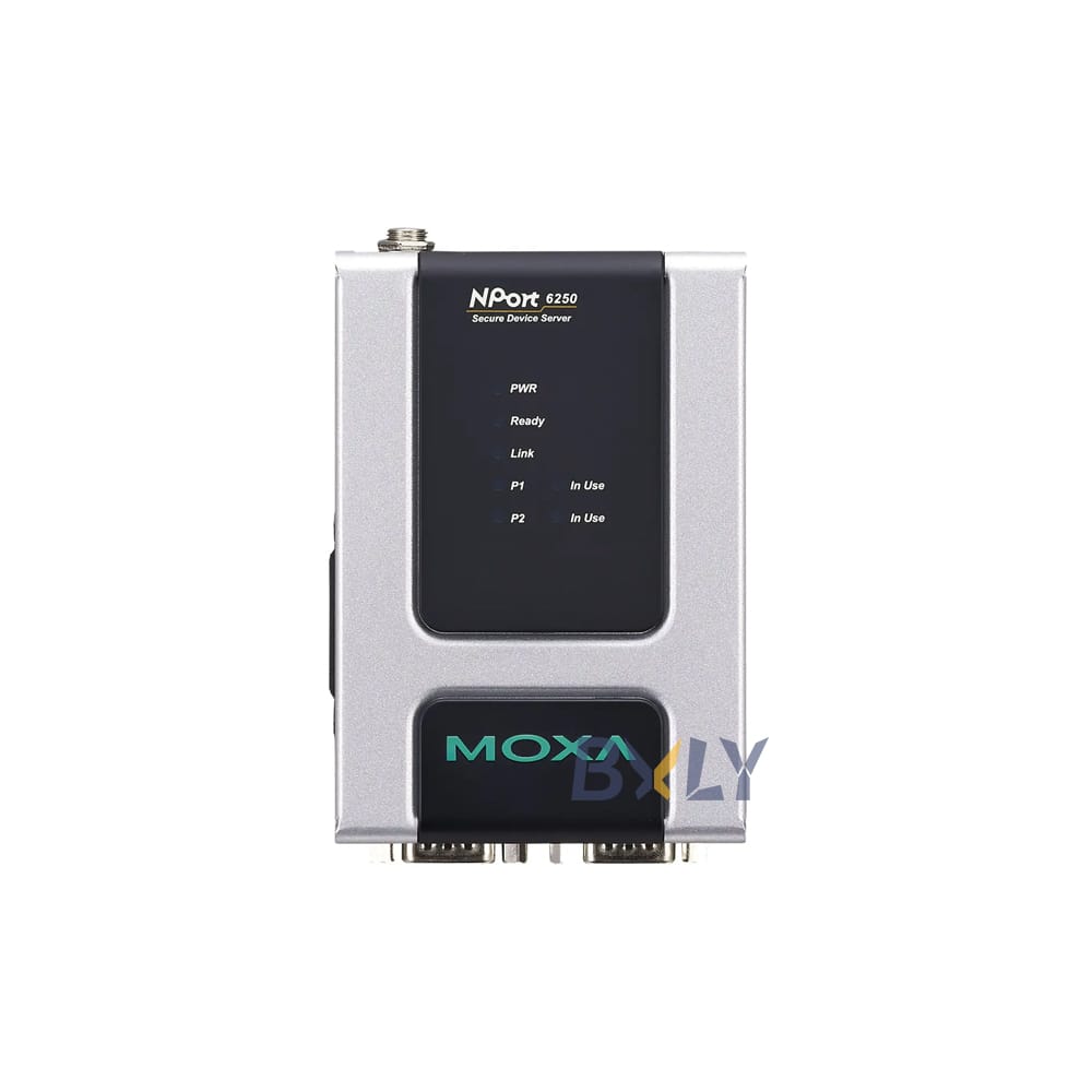 Moxa NPort 6250 2-port RS-232/422/485 to Ethernet Secure Device Server Module