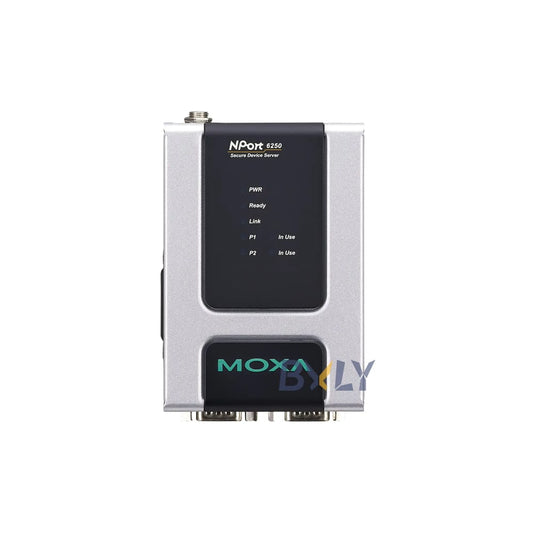 Moxa NPort 6250 2-port RS-232/422/485 to Ethernet Secure Device Server Module