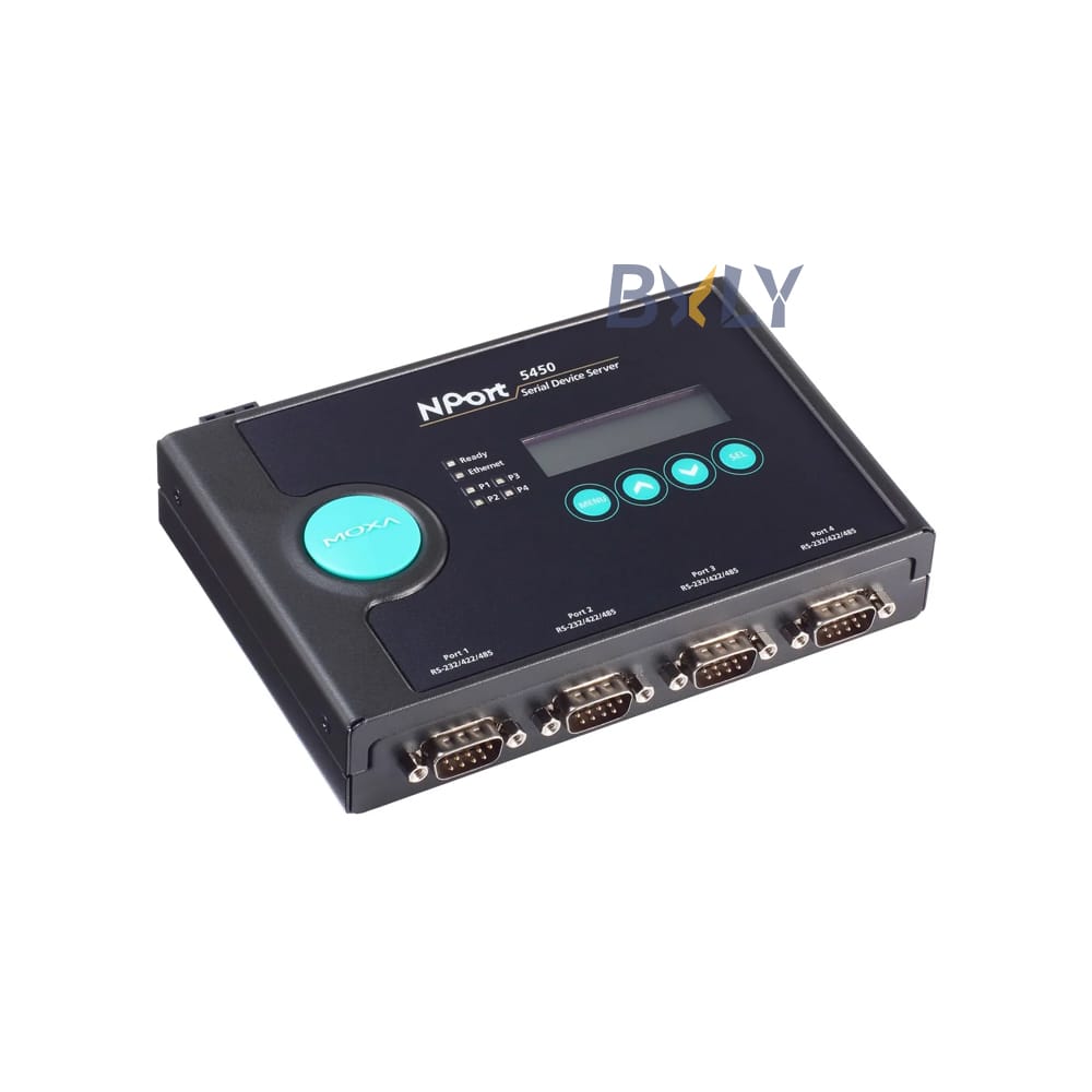 Moxa NPort 5450 4-port RS-232/422/485 Serial Device Server Module