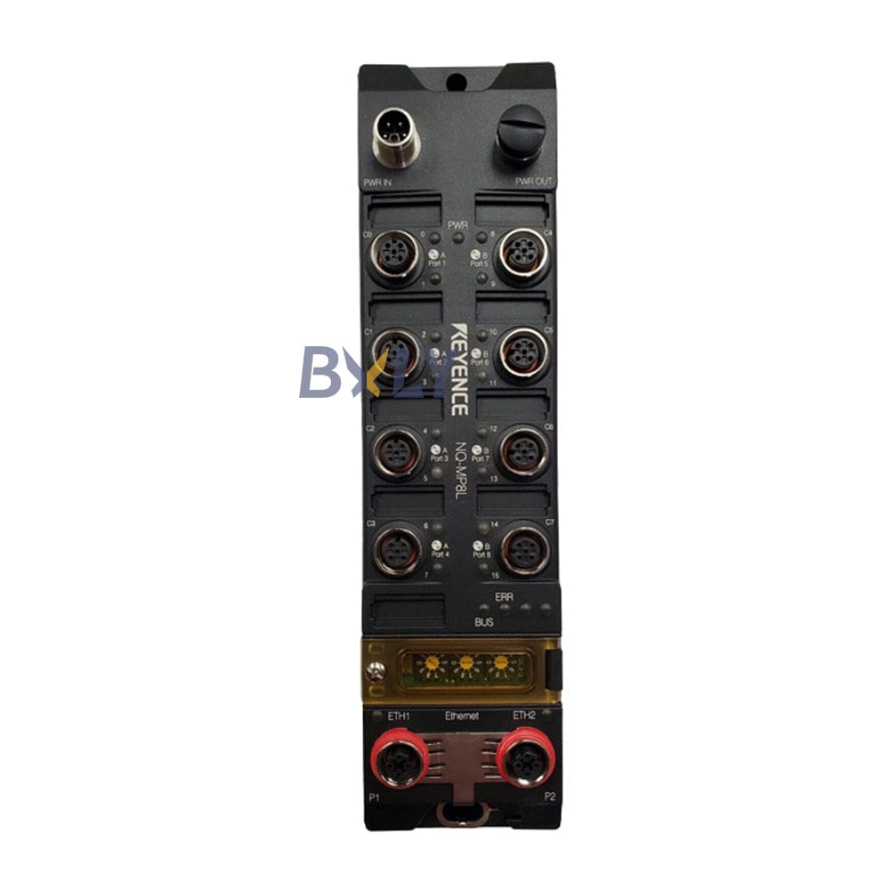 Keyence NQ-MP8L 8-Port Multi-protocol Compatible IO-Link Master Module