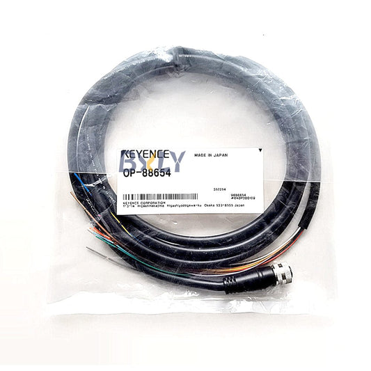 Keyence OP-88654 12-pin Power Supply Cable 2M