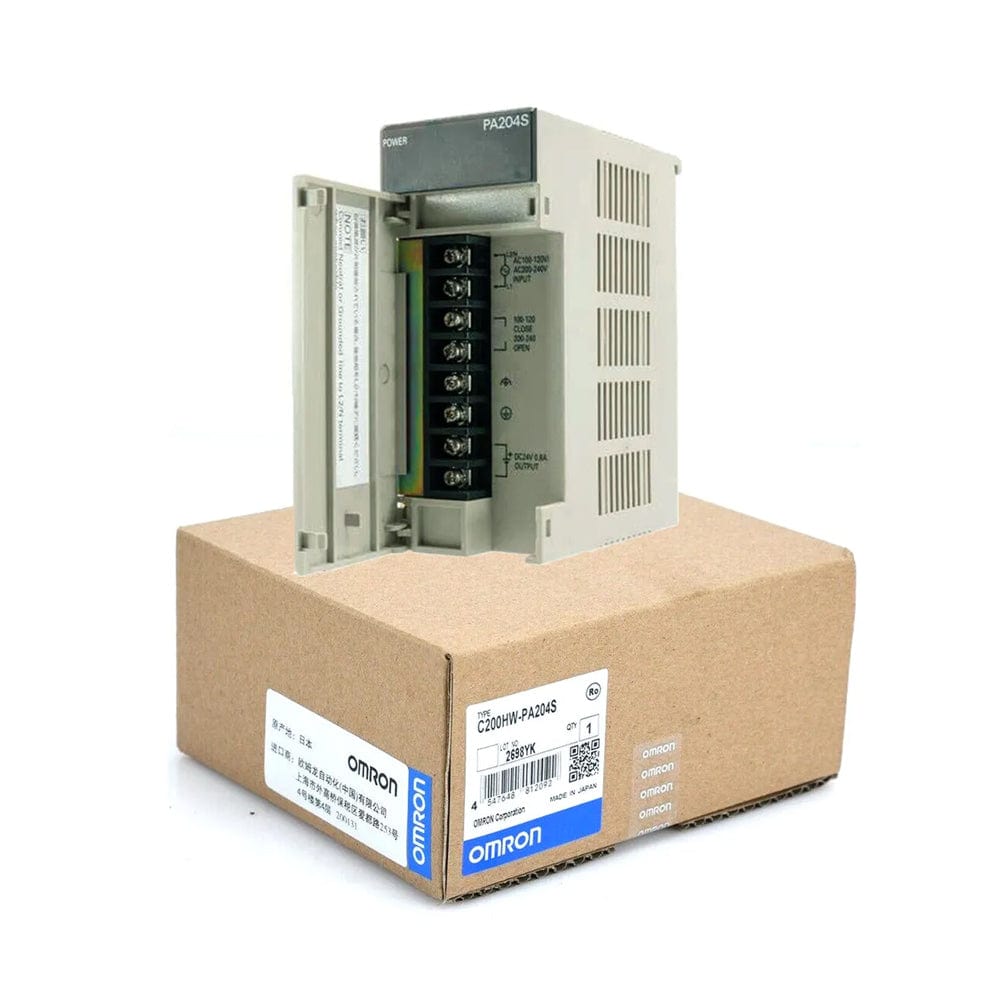 Omron C200HW Series C200HW-PA204S Power Supply Unit PLC Programming Programmable Logic Controller Module