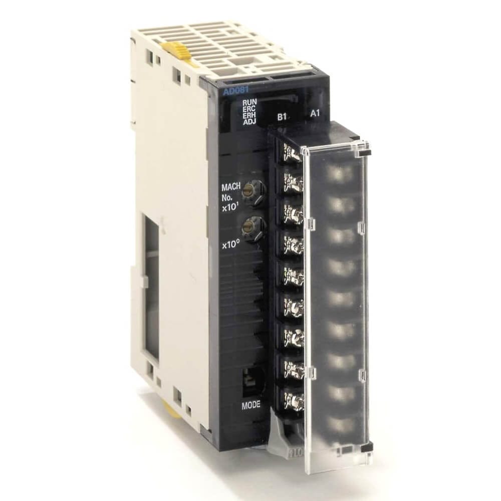 Omron CJ1W Series CJ1W-AD081-V1 Analog Input Unit PLC Programming Programmable Logic Controller Module