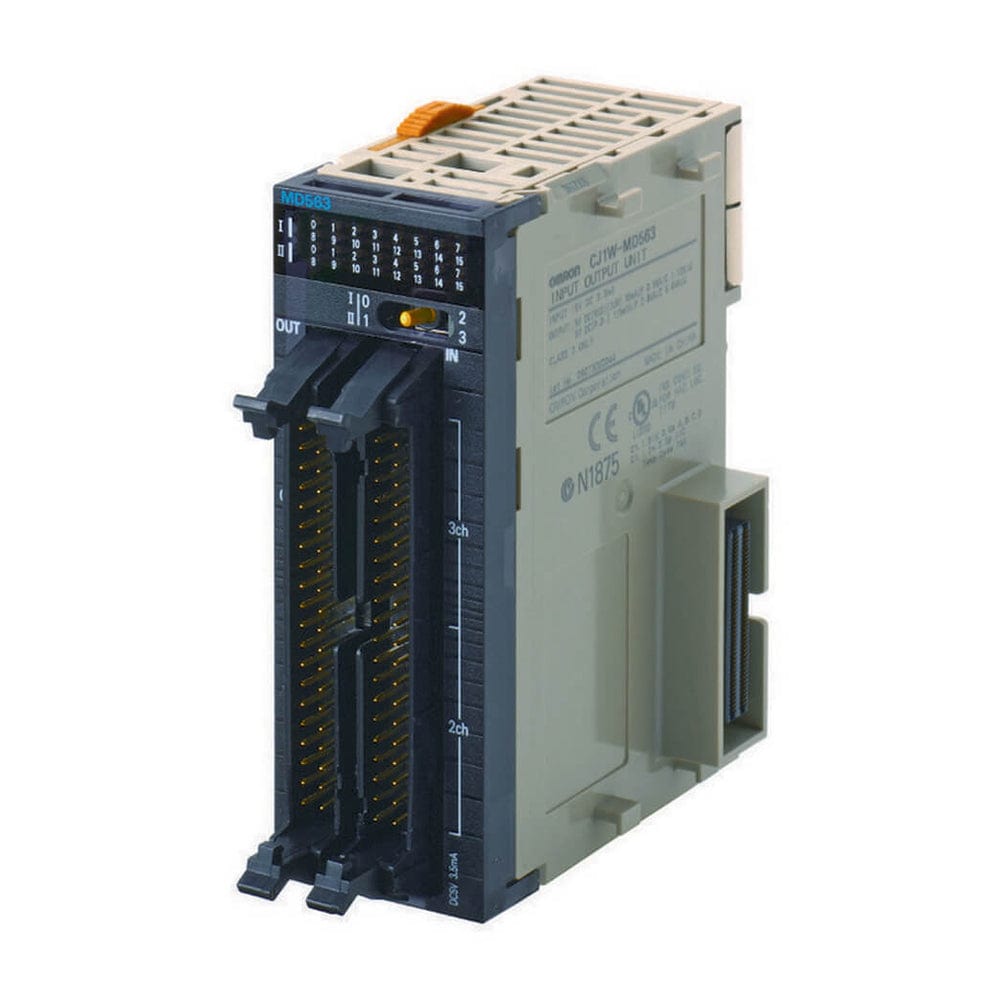 Omron CJ1W Series CJ1W-MD263 Input Output I/O Unit PLC Programming Programmable Logic Controller Module