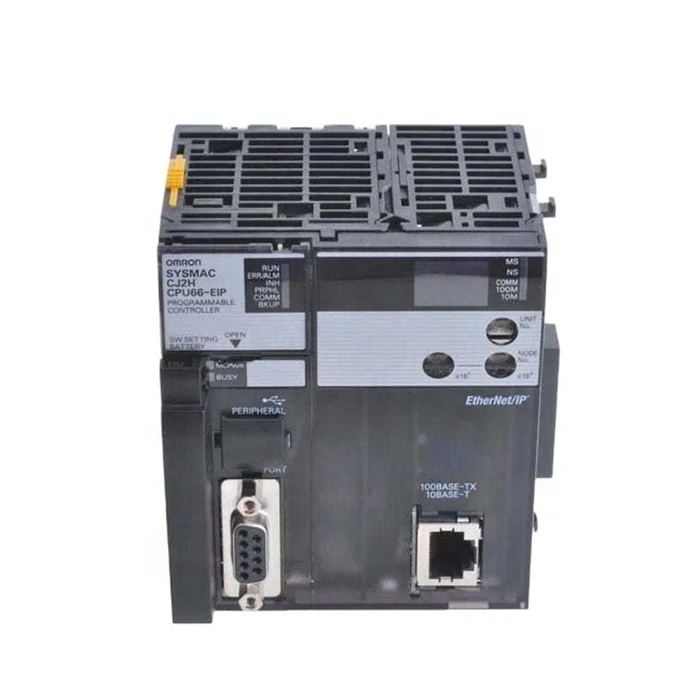 Omron CJ2H Series CJ2H-CPU66-EIP CPU Unit PLC Programming Programmable Logic Controller Module