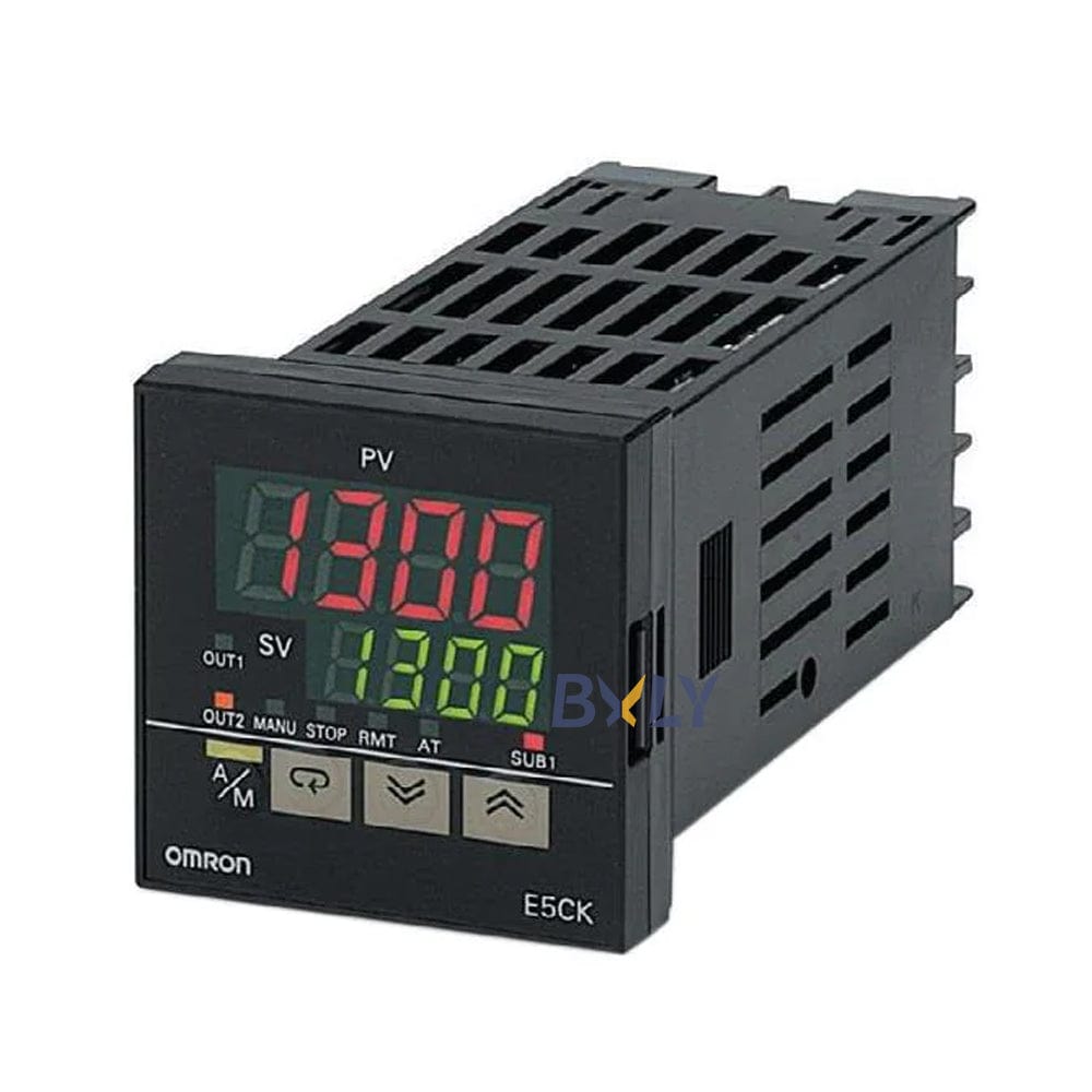 Omron E5CK-AA1-500 Digital Temperature Controller Module with Panel Retainer Mount