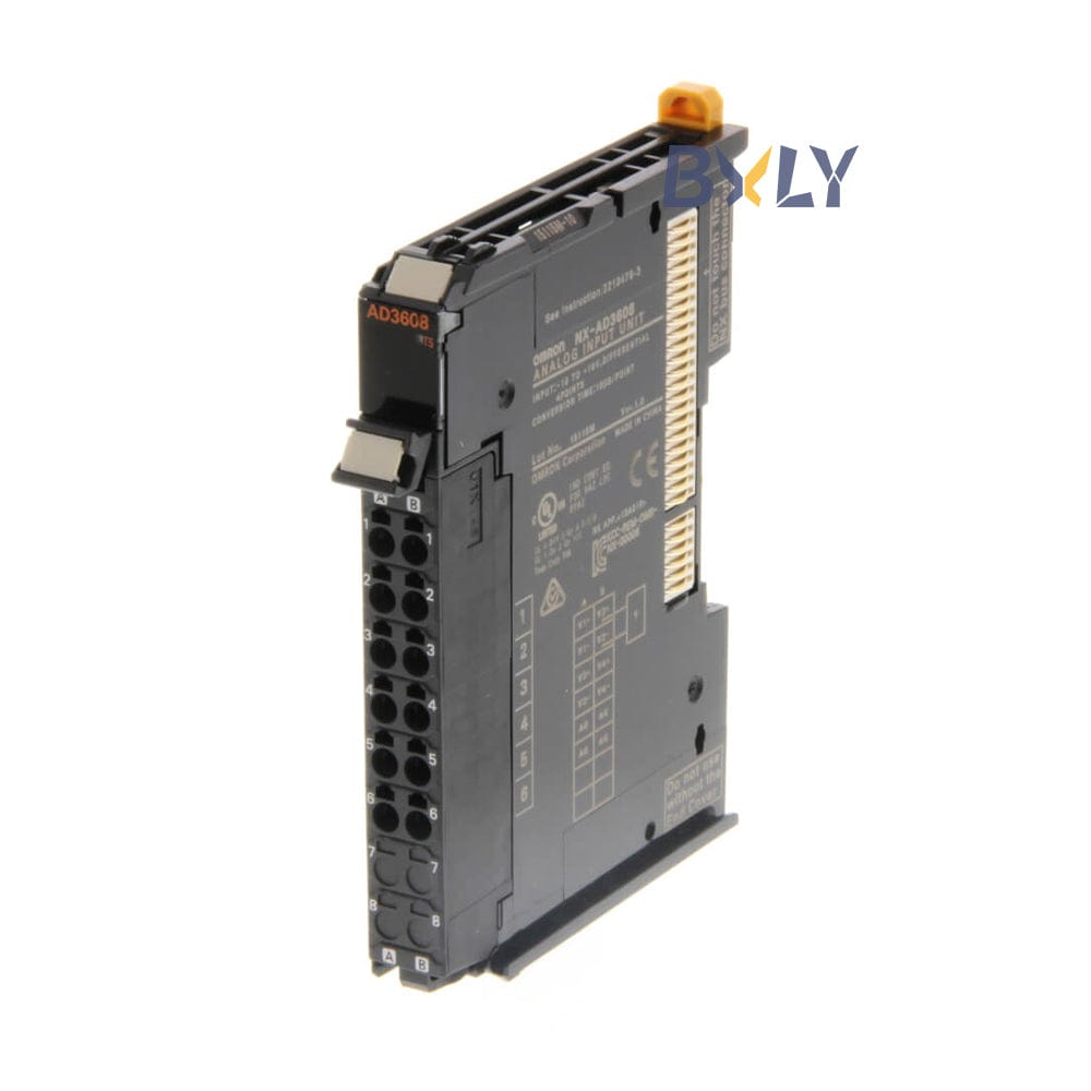 Omron Sysmac NX Series NX-AD3608 Analog Input Unit Module PLC Programmable Logic Controller