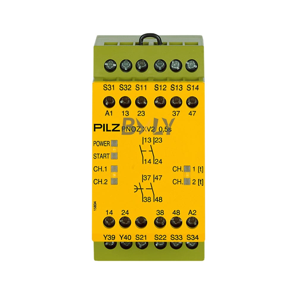 Pilz PNOZ XV2 774504 0.5/24VDC 2n/o 2n/o Fix Safety Relay Module