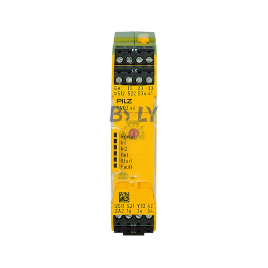 Pilz PNOZ s4 750104 24VDC 3 n/o 1 n/c Safety Relay Module