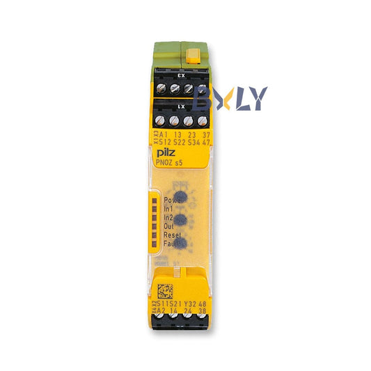 PNOZ s5 C 24VDC 2N/O 2N/O 751105 Pilz Safety Relay Module