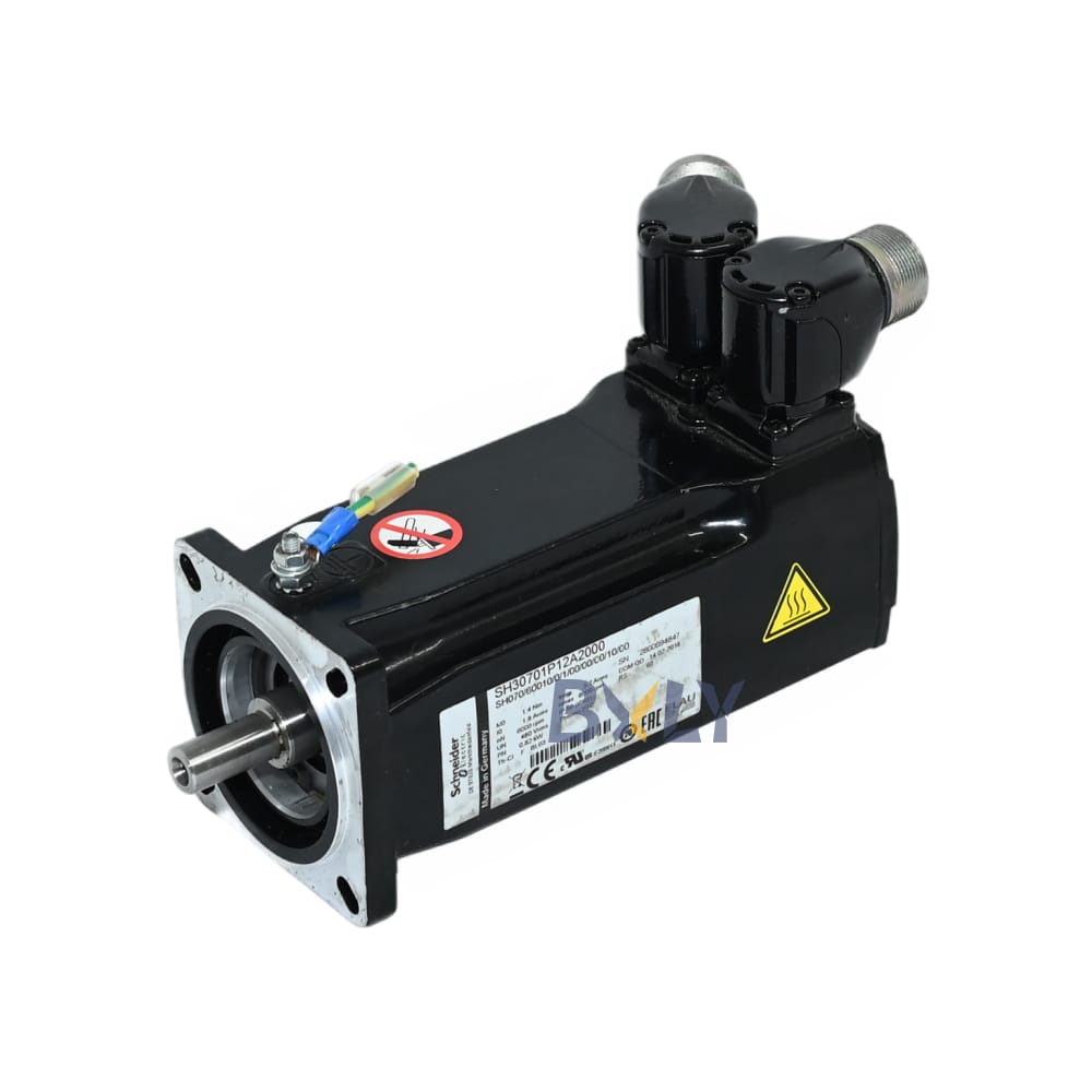 Schneider SH30701P12A2000 Servo Motor SH3 070 1.25NM Key Multiturn No Brake IP54/IP65 8000RPM Module