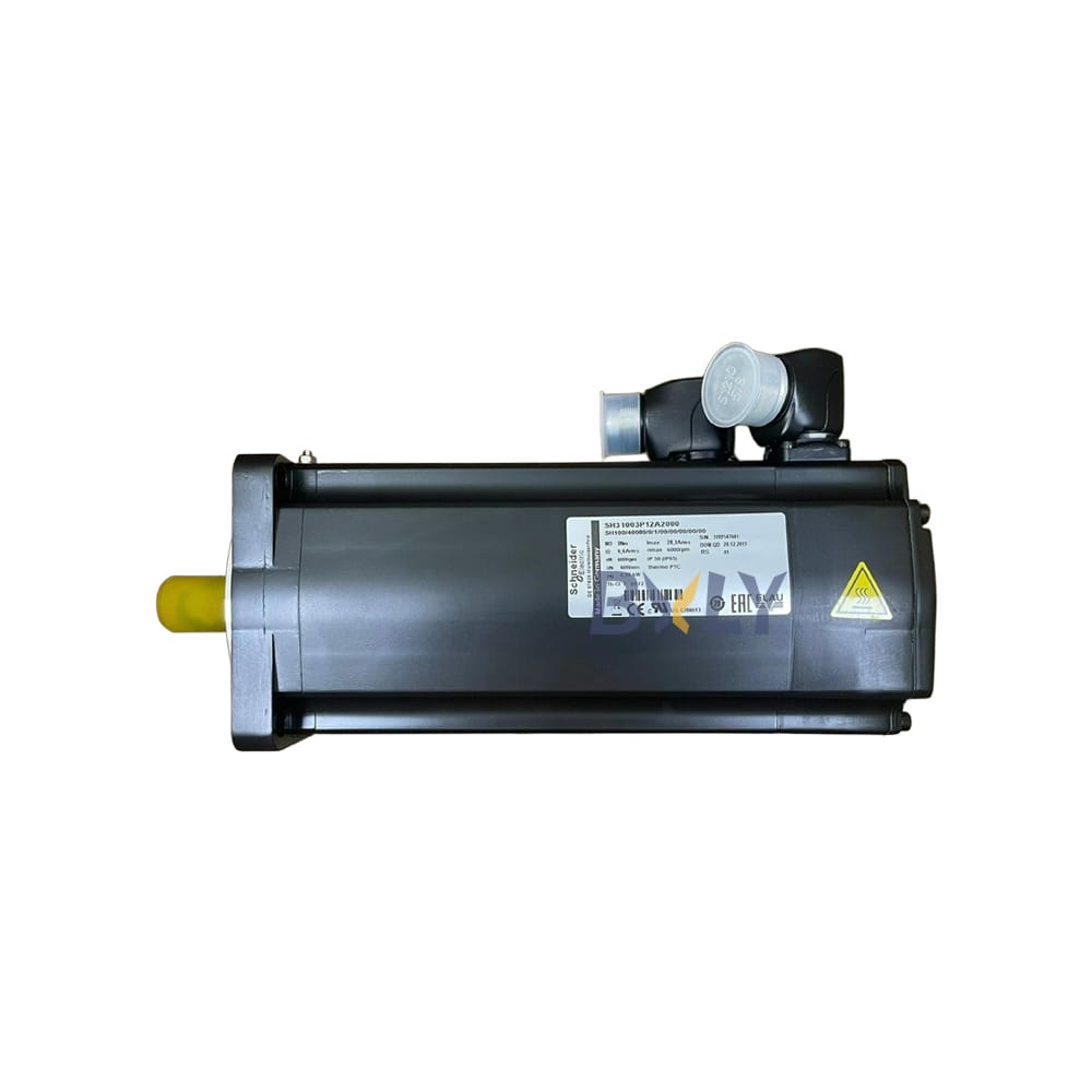 Schneider SH31003P12A2000 Servo Motor SH3 100 8NM Key Multiturn No Brake IP54/IP65 6000RPM