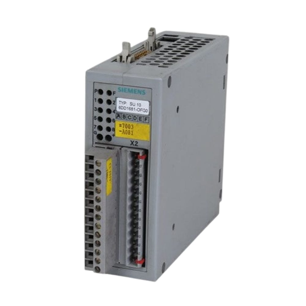 Siemens SIMADYN D SU10 26-Pole 26 Screw-Plugin-Terminals 6DD1681-0FG0 PLC Module