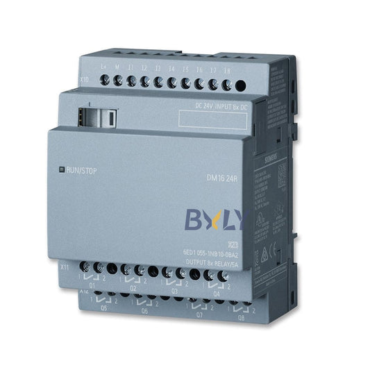 Siemens LOGO! 6ED1055-1NB10-0BA2 DM16 24R Expansion Module PLC Programmable Logic Controller