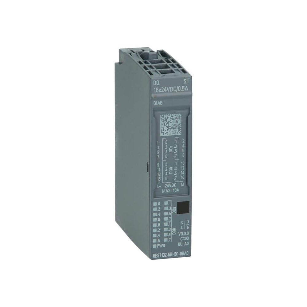 Siemens Simatic ET 200SP 6ES7132-6BH01-0BA0 Digital Output Module PLC, DQ 16x 24V DC/0,5A Standard