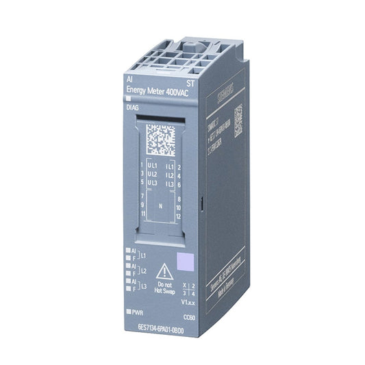 Siemens Simatic ET 200SP 6ES7134-6PA01-0BD0 Analog Input Module PLC, AI Energy Meter 400 V AC ST