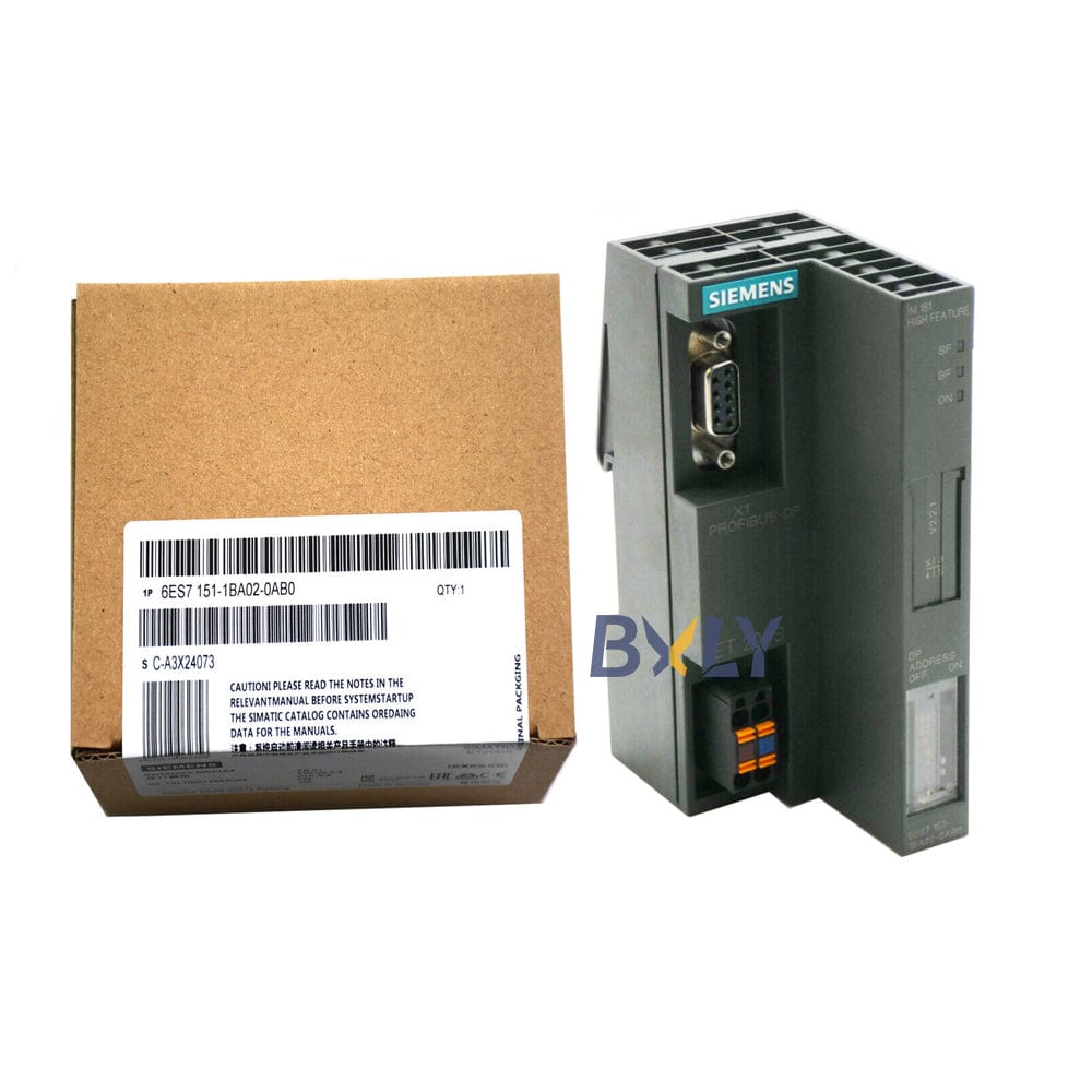 Siemens Simatic DP 6ES7151-1BA02-0AB0 Interface Module PLC, IM151-1 High Feature for ET 200S