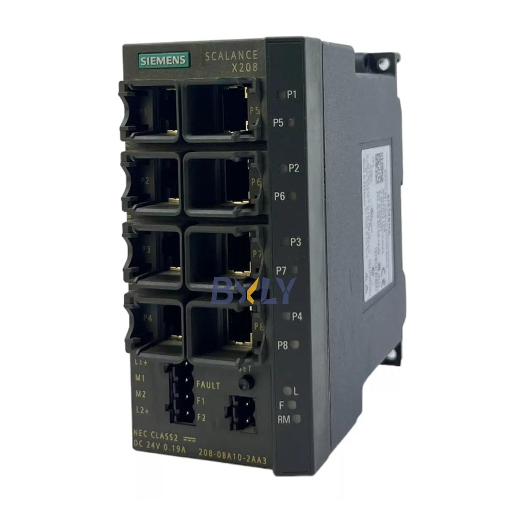 Siemens 6GK5208-0BA10-2AA3 Scalance X208 Managed IE Switch Module