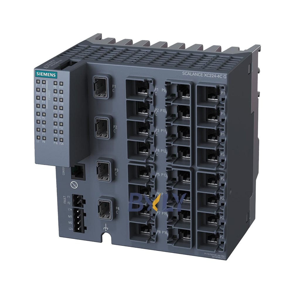 Siemens Scalance XC224-4C G (E/IP) 6GK5224-4GS00-2TC2 Manageable Layer 2 IE Switch Module PLC Programmable Logic Controller