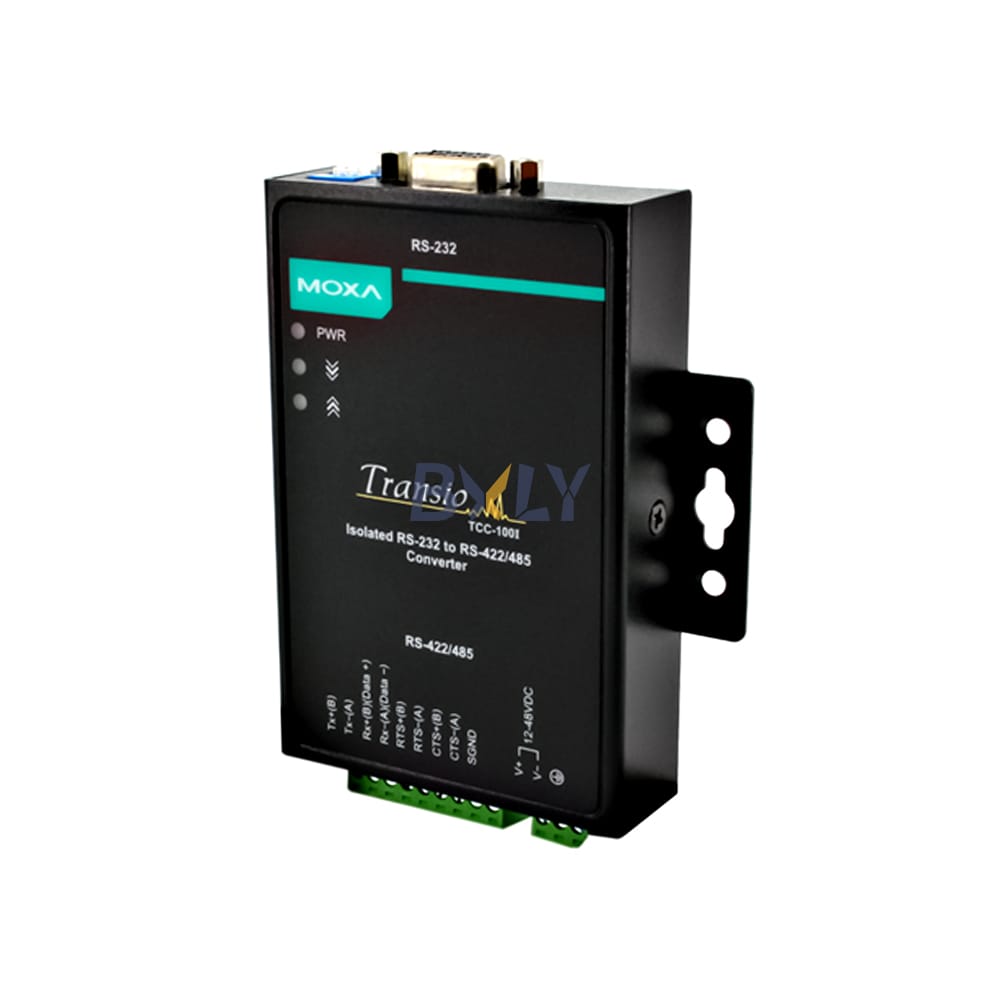 Moxa TCC-100I-T RS-232 to RS-422/485 Converter With Optical Isolation