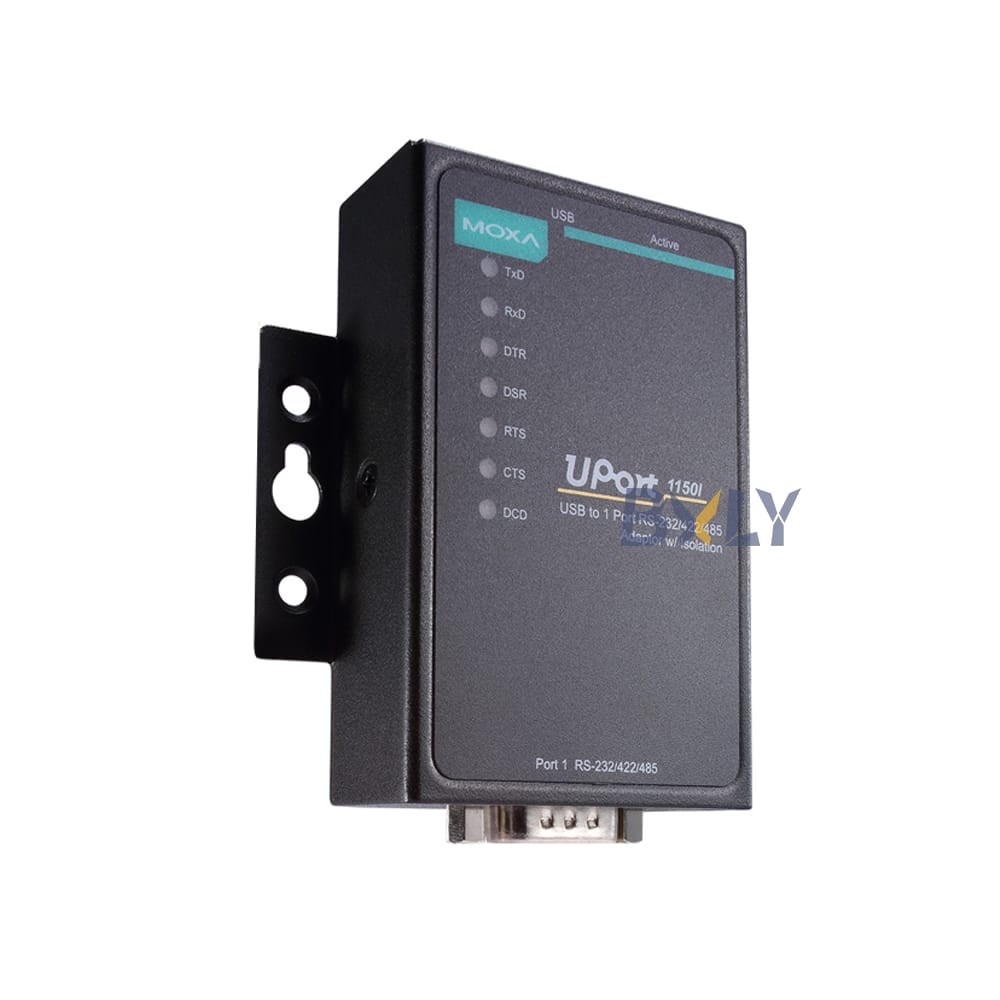 Moxa UPort 1150I 1-port RS-232/422/485 USB-to-Serial Converter With Optical Isolation Protection